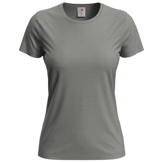 Grey Heather Womens Classic Tees
